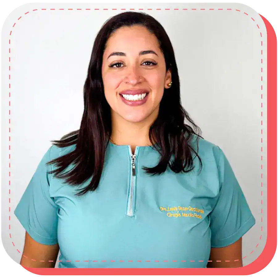 Dra. Leisly Bazán Garcia Urrutia Cirujana Maxilofacil