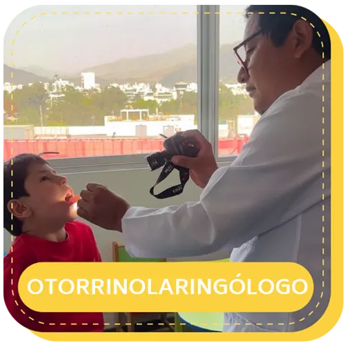 odontopediatra con otorrilolaringologo lima peru