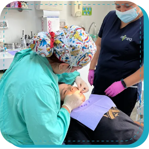 clinica cirugia dental niños lima surco