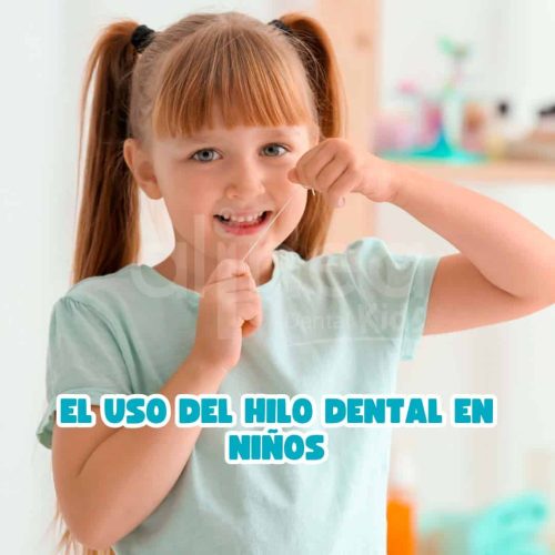 El Uso del Hilo Dental en Niños